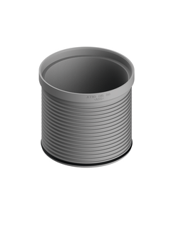 TECE Aufsatzstückverl. TECEdrainpoint S mit O-Ring Dichtung, Kunststoff ABS