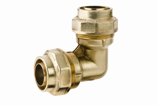 BEULCO PE-Winkelkupplung 77301 50x4,5/4,6mm, 90Gr, MS, Stützrohr lose