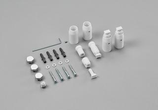 Zehnder Wandmontage-Set Sonderfarbe