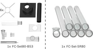 BOSCH Schachtpaket BOPA FC12 KS, st., 80 - 80mm, 10 m, rauml.abh.