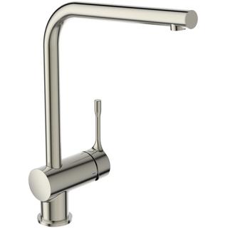 IS Spültisch-Einhebelmischer CeraLook Ausl. 225mm, hoher Auslauf, silver storm