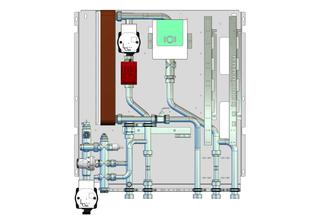 Strawa Frischwasserstation Friwara W-FBR M2-3-W-FBR-22-CU, dezentral