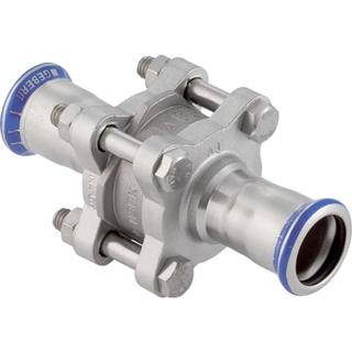 Geberit Rückschlagventil Mapress d= 22mm, NPW, geflanscht, Edelstahl