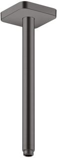 hansgrohe Deckenanschl. softsquare Axor 300mm, brushed black chrome, eckig