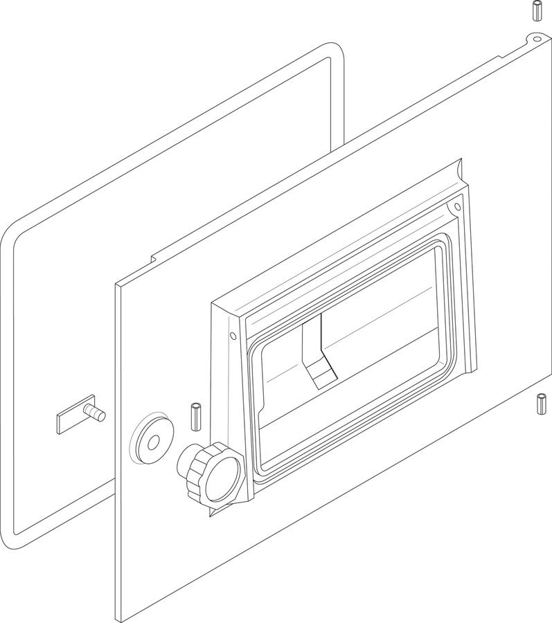 Artikelbild 1 des Artikels „BOSCH Ersatzteil TTNR: 87399302390 Tür 12-16kW “