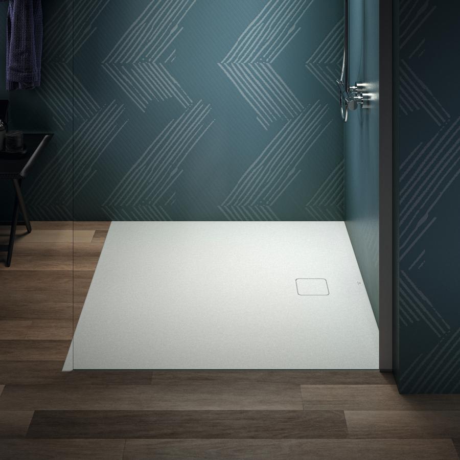 Artikelbild 4 des Artikels „IS Quadrat-Brausewanne Ultra Flat Evo 120x120x3,5cm, seidenweiß 120 x 120 x 3,5 cm | seidenweiß“