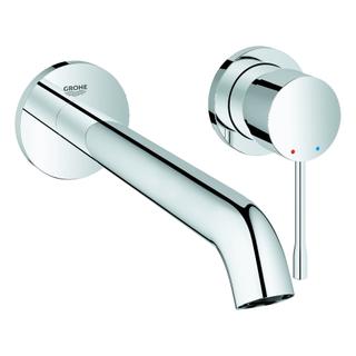 GROHE Fertigmontageset Essence UP-2-L-Waschtischm, Ausl. 23cm, chrom