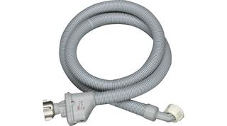 ASW Wasch-/Spülmaschinen-Zulaufschlauch DN 10, 3/8", grau, mit Sicherheitsventil