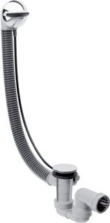 hansgrohe Komplettset Flexaplus Ab- u. Überlaufgarn., f Normalwanne, chr