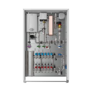 Strawa Whg-Station Friwara WSHY1-4L18-Cu 4 HK, hybrid, 11-13,5 kW, Aufputzschrank