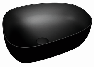 VitrA Aufsatzschale Outline 550x430x145mm, Schwarz matt