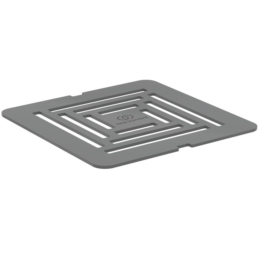 Artikelbild 1 des Artikels „IS Ablaufabdeckung Ultra Flat S + quarzgrau, für Rechteck-Brausewanne quarzgrau“