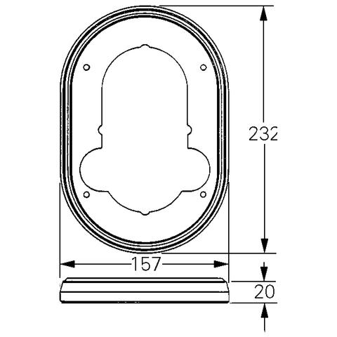 Artikelbild 3 des Artikels „GROHE Distanzstück 08936 232x157x20 für Automatic 2000 weiß “