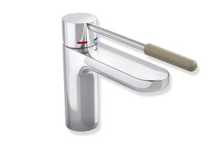HEWI Waschtisch-Einhebelmischer AQ 800 K vc, G sa, rd, Ausl. 159mm, verläng. Heb.