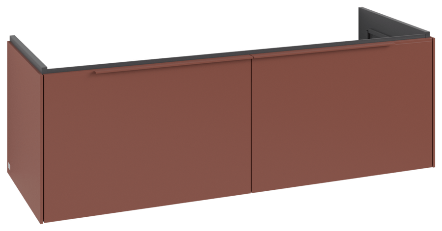 Artikelbild 1 des Artikels „V&B Waschtisch-Unterschrank Subway 3.0 127,2x42,9x47,8cm, m LED/Gr. mon., wine mit LED/Griff monochrom | wine red“