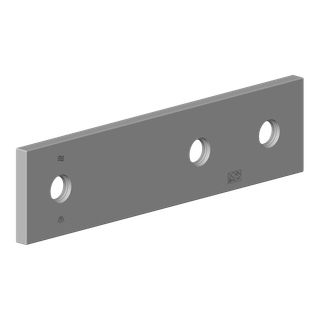 DO Rosette DB Logo ERSATZTEILE 092798023 60 x 120 x 12,5 mm Platin gebürstet