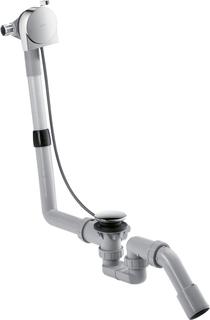 hansgrohe Komplettset Exafill S Wanneneinl., Ab- u. Überlaufgarn., chrom