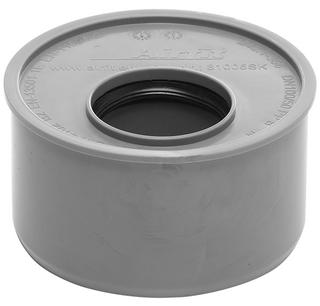 Airfit Superkurz-Reduzierstück DN 110/50, 3mm Einbauhöhe, PP, grau