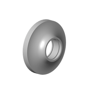 DO Rosette ERSATZTEILE 092780022 D 135 x 40 mm Platin gebürstet