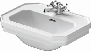Duravit Handwaschbecken 1930 50x36,5cm, m HL, ÜL, HLB, we WonderGliss