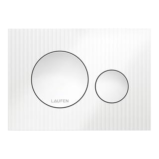 Laufen WC-Betätigungspl. Moondance INEO 2-Mengen-Spülung, weiß