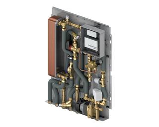 Flamco Montageschiene Kugelh. 7x DN 20, ger, Auf- u. Unterputz