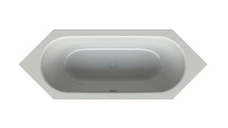 6-Eck-Badewanne BetteStarlet 2040 188x70x42cm, manhattan