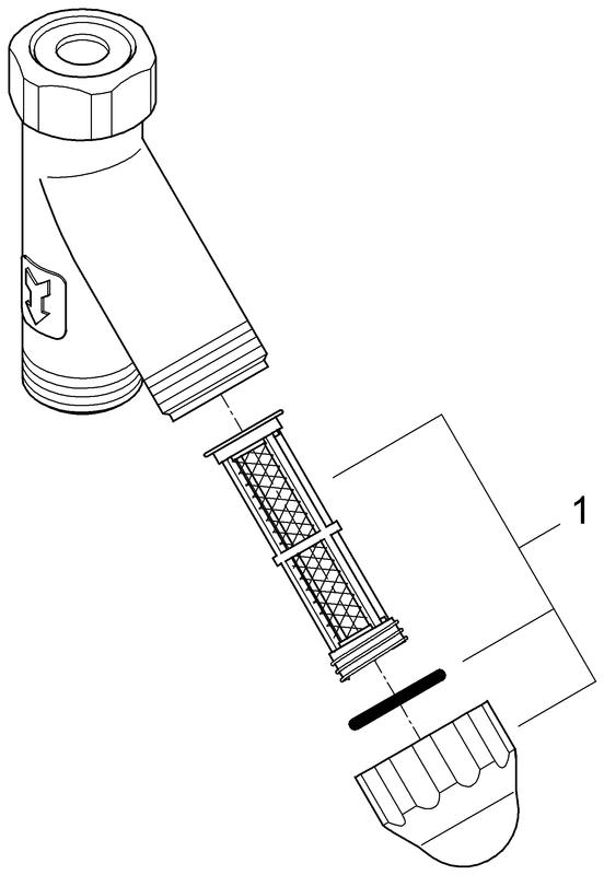 Artikelbild 4 des Artikels „GROHE WAS-Schrägfilter 3/4