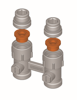 Flamco Vorlaufeinsatz Dichtung EPDM, Kunststoff