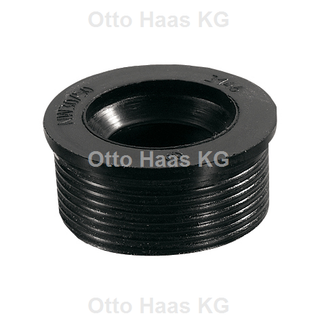 HAAS Gummi-Manschette DN 32/50, 27x50x23mm, EPDM, sw, f SML-Wi