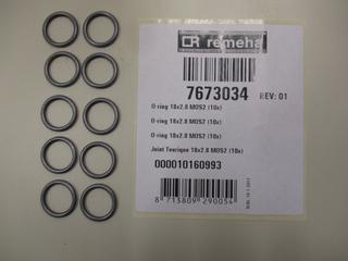 RE O-Ring 18x2.8 (10x) 7673034