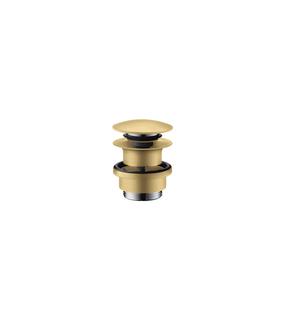 hansgrohe Push-Open-Ablaufgarnitur f WT- u. Bidetm., brushed gold optic