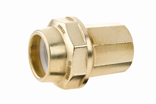BEULCO PE-Übergangsstück 88110 Messing, 2" IGx63mm, ohne Stützrohr