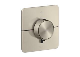 hansgrohe Therm. Axor ShowerSelect ID UP, f 2 Verbr., softsqua, brushed nickel