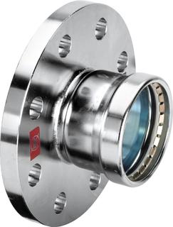 Viega Flanschübergang Prestabo 1159XLLF 108mmxDN 100, mit SC-Contur, labs-frei