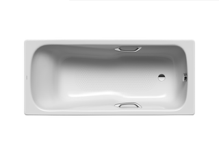 Kaldewei Badewanne DYNA SET STAR 623 180x80cm, VAS Perl-Effekt, manhattan
