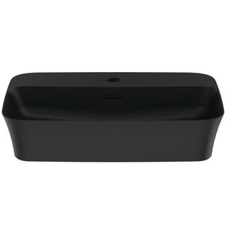 IS Aufsatzschale Ipalyss 55x38x14,5cm, m ÜL, 1 HL, schwarz matt