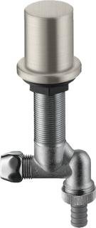 hansgrohe Küchen-Absperrventil Axor m Rückflussverhinderer, Edelstahl-Optik