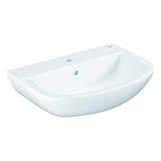 GROHE Waschtisch Bau Keramik 60,9x44,2cm, 1 HL, m ÜL, wandh, alp-we