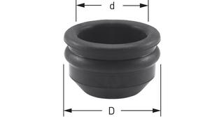 STEDO HT-Sicken-Nippel HT-Muffe d= 50mm, Anschluss d = 32mm
