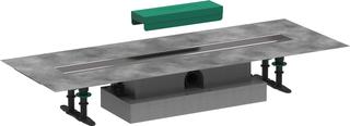 hansgrohe uBox universal Komplettset 700mm, f fl. Inst. f Duschrin. Fertigs
