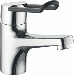 KWC WT-Einhebelmischer VITA pro verchr., m. Abl.-Garn., Ausladung 150 mm