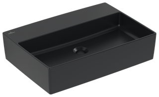 V&B Aufsatzwaschtisch Memento 2.0 63, pure black C-plus, 60x42cm