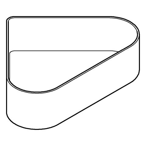 Artikelbild 2 des Artikels „GROHE Ersatzseifenschale 40994 für Selection Eckablage mit Halter “