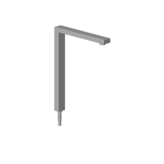 DO Auslauf ET 90110618808 336 x 272 x 36 mm, 5,7 l/min. Dark Platinum gebürstet