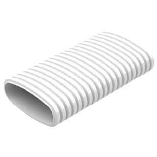Helios Lüftungsrohr FRS 51-R, 51x114mm, oval, flexibel