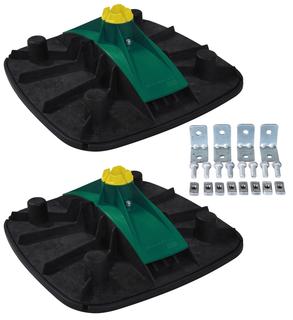 Walraven Montagesystem Yeti 480 H-Satz o. Strut Schiene), für Flachdach
