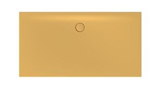 Duschfläche BetteFloor Side 3376 170x90cm, Mini-Wannenträger, curry