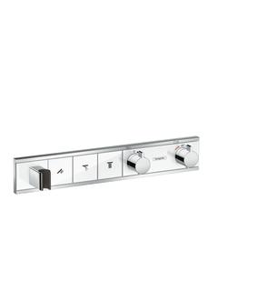 hansgrohe Fertigmontageset RainSelect UP-THM, m i. Brauseha., 3 Verbr., we/vc