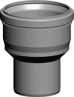 Wolf Erweiterung DN 80 auf DN 110, PP, bis 120 GradC